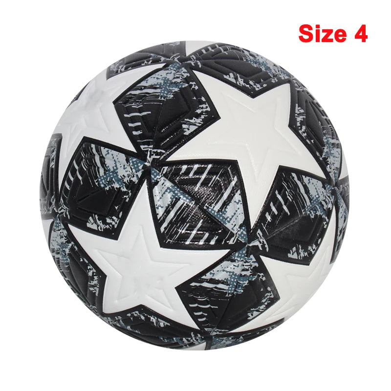 Standard Soccer Ball Professional Outdoors Sports Match Balls Training Seamless Football High Quality PU Material Size 5 Size 4 Soldes-ShopOnline