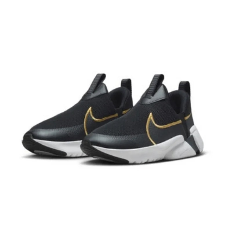 Nike Flex Plus 2 Slip-On Femme – Sangles Élastiques, Accents Dorés, Légère & Tendance Soldes-ShopOnline