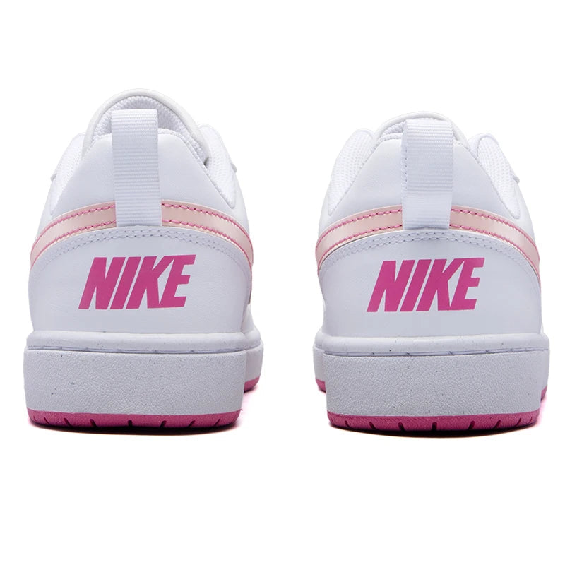 Nike Women's Shoes, Big Children's Shoes Court Borough Low Recraft (Gs) Low-Top Sneakers, Breathable, Lightweight Sports and Casual Shoes Dv5456-111 Soldes-ShopOnline
