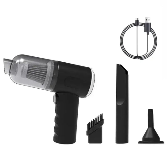 Aspirateur de voiture sans fil 9000Pa Charge USB 1200mAh Appareil de nettoyage portable Mini aspirateur humide et sec Ménage Auto - Soldes-ShopOnline