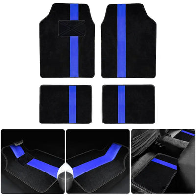 4pcs Tapis de sol de voiture Tapis universel Ensemble kit complet Auto Accessoires Automobile tapis de sol voiture voitures accessoires auto à Prix Discount - Soldes-ShopOnline