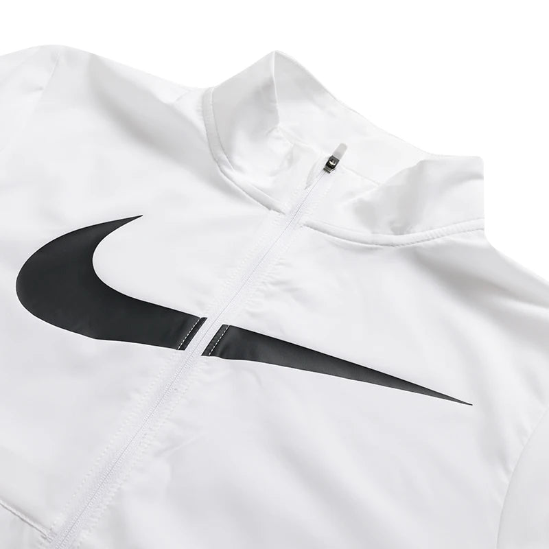 Nike Women's Jacket Sportswear Outdoor Travel Fitness Training Trendy Fashion Woven Jacket Hv2648-100 Soldes-ShopOnline