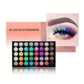 Palette Fards à Paupières 40 Couleurs – Tons Terre, Mat & Shimmer, Longue Tenue, Cosmétiques Korea Soldes-ShopOnline