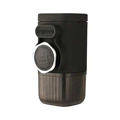 Mini 2 in 1 Portable Hand Pressure Capsule Coffee Machine Small Outdoor Ground Coffee Machine for Household & Travel & Camping Soldes-ShopOnline