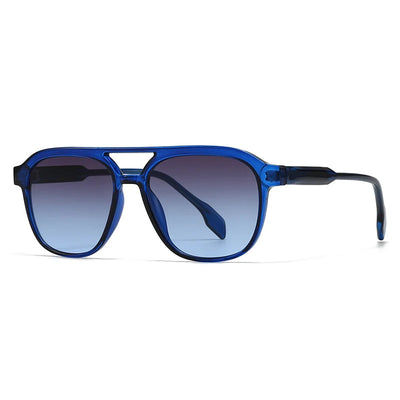 New Retro Acrylic Insert Square Frame Sunglasses Driving Sunglasses Men's Cross-Border Large Frame Glasses 28007 Soldes-ShopOnline