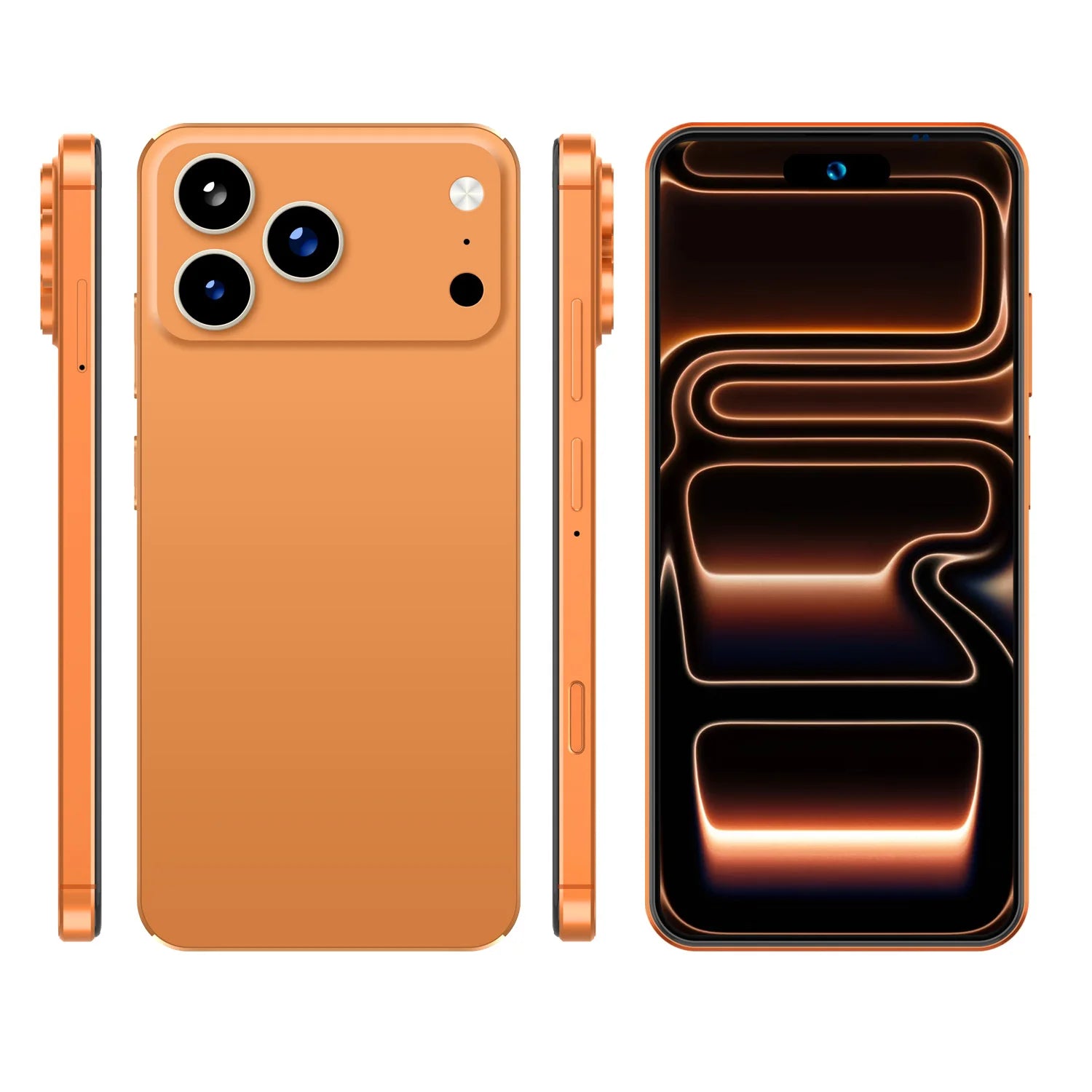 Smartphone i17 Promax Pro 5G – Écran 7.3", Double SIM 4G/5G, Batterie 8000mAh, Version Mondiale Soldes-ShopOnline