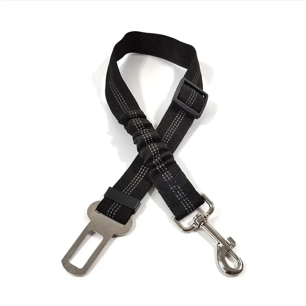 Ceinture de Sécurité Chien Voiture – Réfléchissante, Réglable & Anti-Choc | Nylon Bungee Premium Soldes-ShopOnline