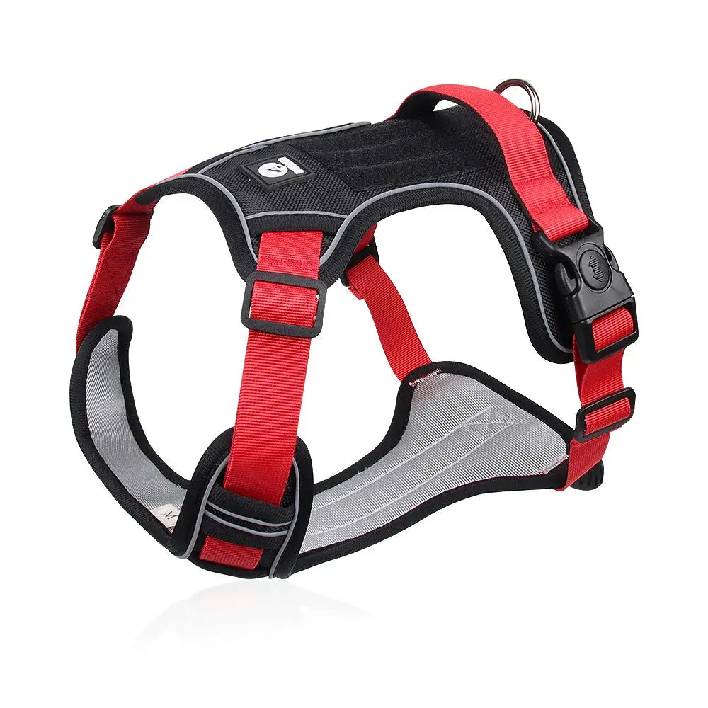 Harnais pour Chien Réfléchissant Médium/Grands Chiens Gilet Imperméable En Tissu Oxford Harnais pour chien Accessoires pour animaux de compagnie Fournitures - Soldes-ShopOnline