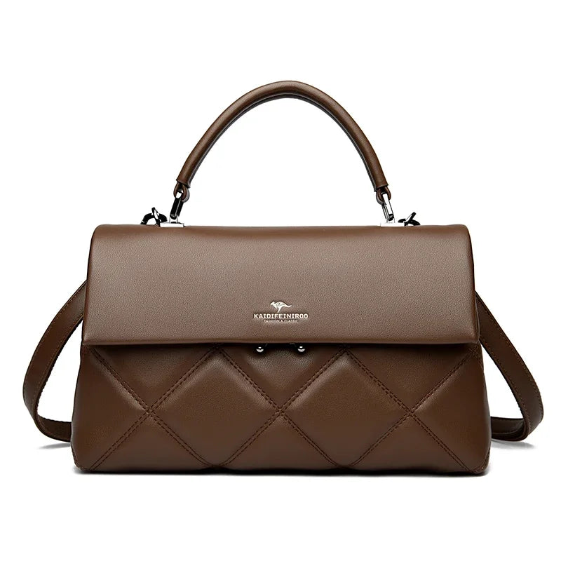 Sac à Main Femme YaLePuck – Style Coréen Tendance, Cuir PU Souple, Bandoulière & Épaule 👜 Soldes-ShopOnline