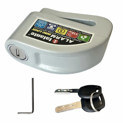 Falante Motorcycle Scooter Disc Brake Lock Bicycle Anti-theft Wheel Disc Brake Lock waterproof Security Alarm Protection 6 Color Soldes-ShopOnline
