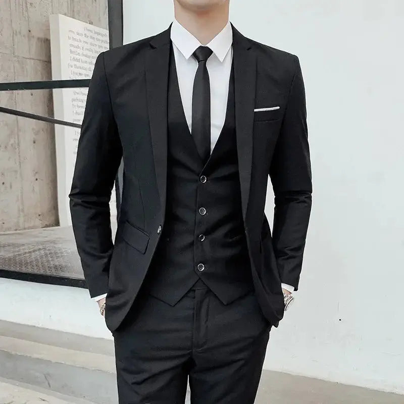 Costard Costume pour Homme 3 Piece mariage classe chic Business Professionnel homme Top Quality à Prix Discount - Soldes-ShopOnline