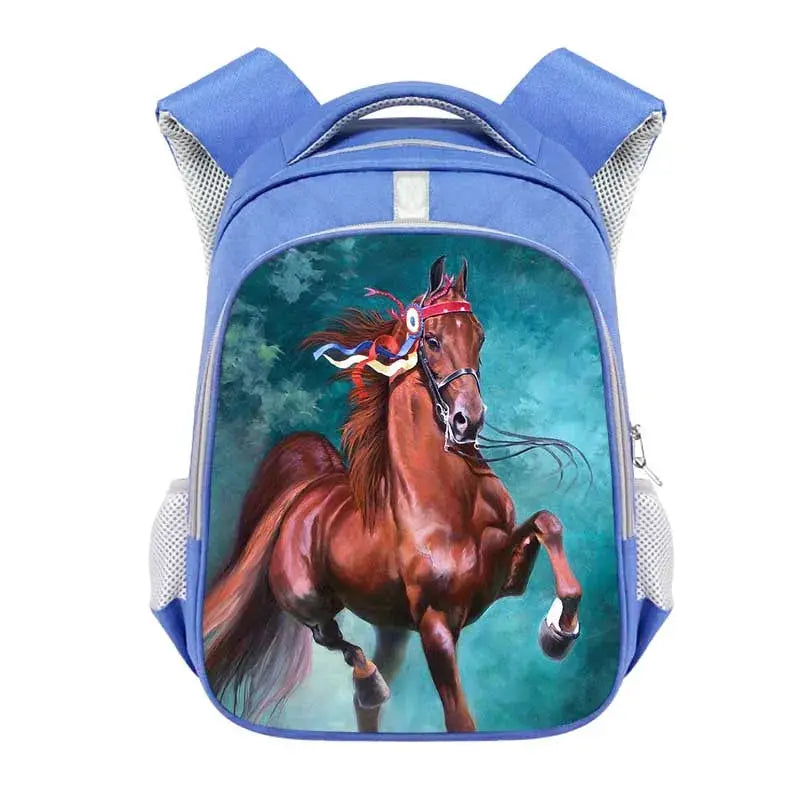 Sac à dos pour adolescents Enfants Cheval Sacs d’école Mignon Sac à dos Garçons Cadeau cartable école Filles Sacs à dos scolaires Enfants - Soldes-ShopOnline