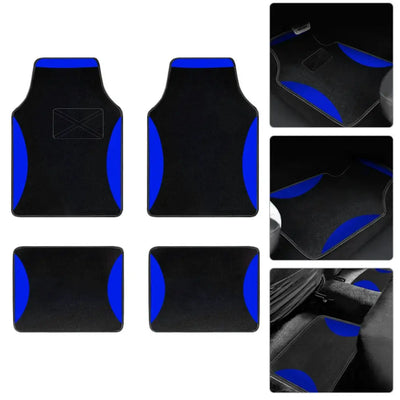 4pcs Tapis de sol de voiture Tapis universel Ensemble kit complet Auto Accessoires Automobile tapis de sol voiture voitures accessoires auto à Prix Discount - Soldes-ShopOnline
