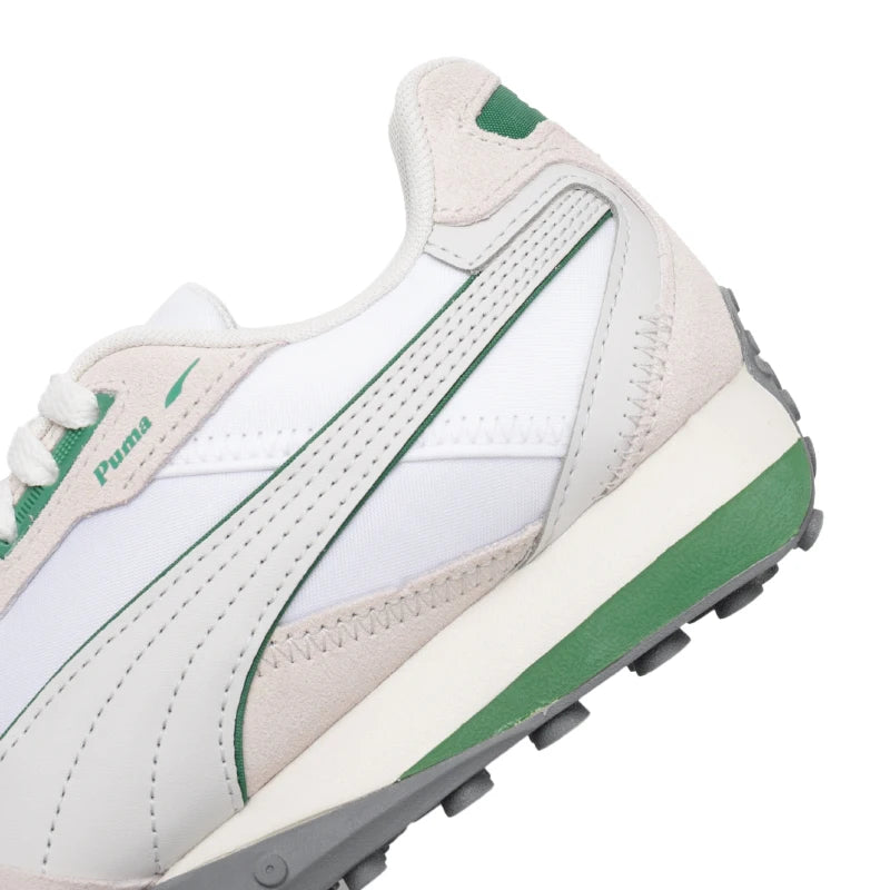 Puma Men's and Women's Shoes Blktop Rider Nylon Lt Low-Cut Sneakers Thick-Soled Dad Shoes 401440-01 Soldes-ShopOnline