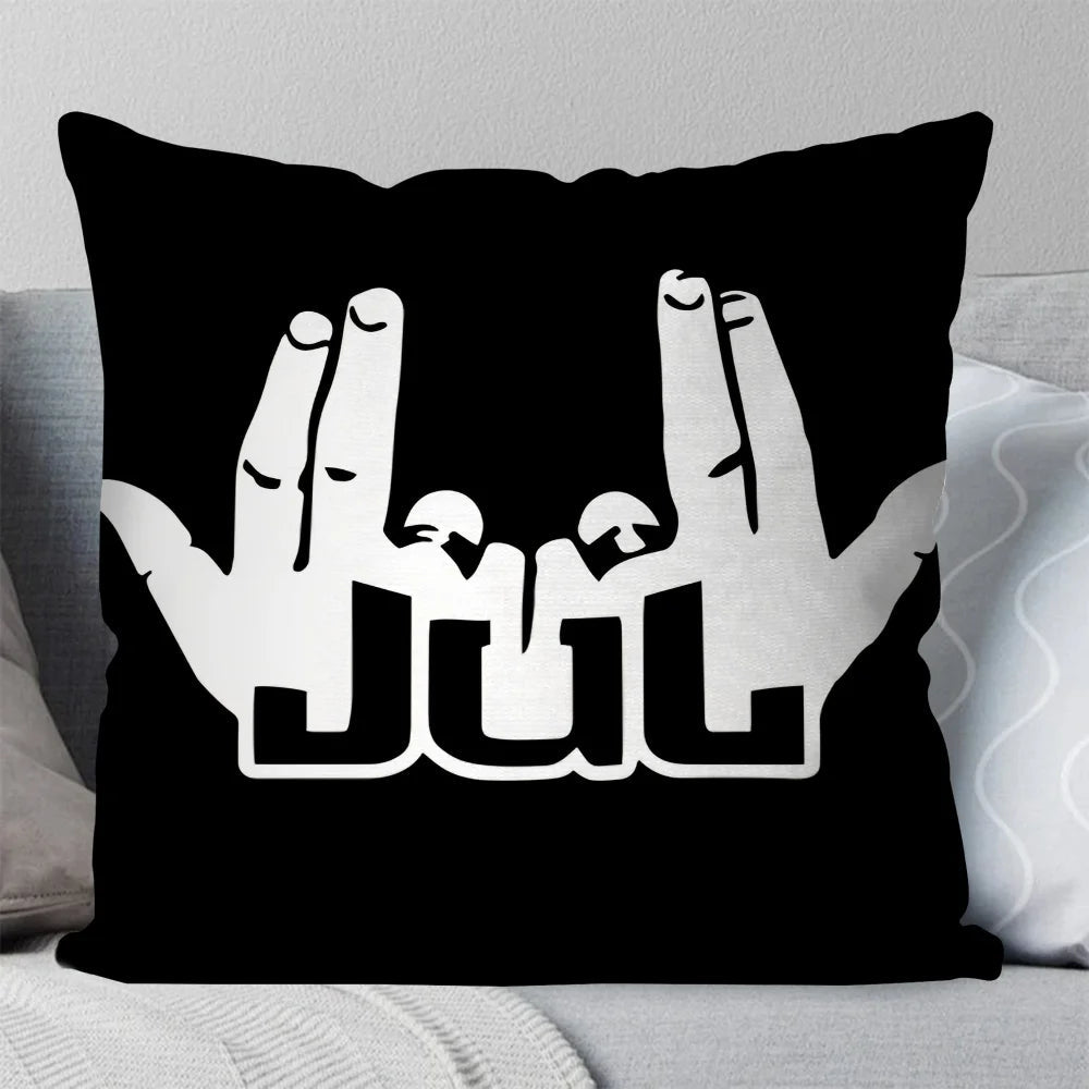 Hot Rapper Jul Mise A Jour Pillow Case Square Pillow Bedroom Sofa Leisure Comfort Cushion Car Living Room Home Decoration 40X40 Soldes-ShopOnline