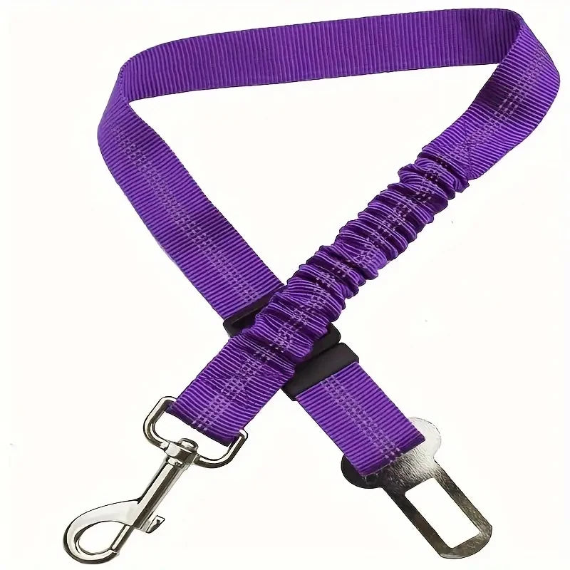 Ceinture de Sécurité Chien Voiture – Réfléchissante, Réglable & Anti-Choc | Nylon Bungee Premium Soldes-ShopOnline