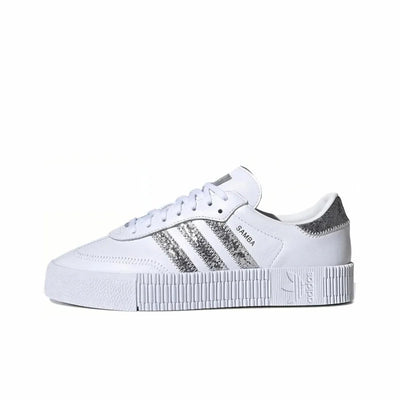 Adidas Originals Sambarose EF4965 Women Anti-slip Wear-resistant Comfort Light Charming Exquisite Unique Low-top Board Shoes Soldes-ShopOnline