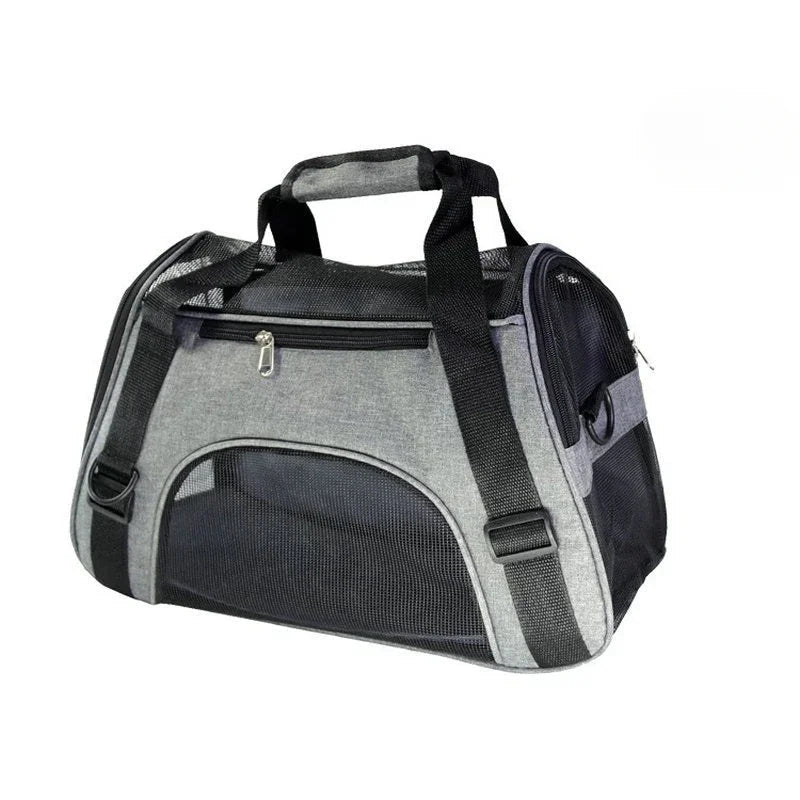 Sac de Transport Chat & Chien – Portable, Pliable & Ultra-Respirant | Nylon Premium, 3 Tailles Soldes-ShopOnline