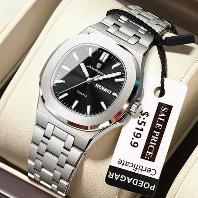 POEDAGAR Top Original Montre pour Femmes Classe Chic Montre de Luxe pour Femme à Prix Discount - Soldes-ShopOnline