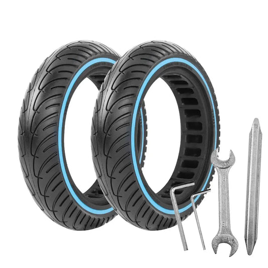 Pneu en nid d'abeille de 8,5 pouces Pneus de sol pour Xiaomi / Pro Scooter électrique e-scooter trottinettes électrique Anti-explosion Amortisseur Roues de secours amortissantes - Soldes-ShopOnline