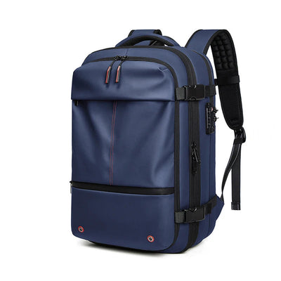 Travel Men 17 inch Laptop Backpack vacuum compression Backpack Business Large Capacity school Backpack expand outdoor backpack Soldes-ShopOnline
