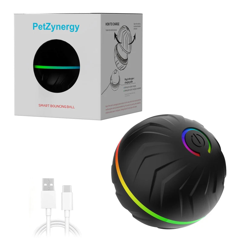 Xiaomi Smart Gravity Bounce Ball Dog Toy Ball Pet Toy Ball Random Jumping and Rolling Battery Life 4 Hours Large Small Dog Toy Soldes-ShopOnline
