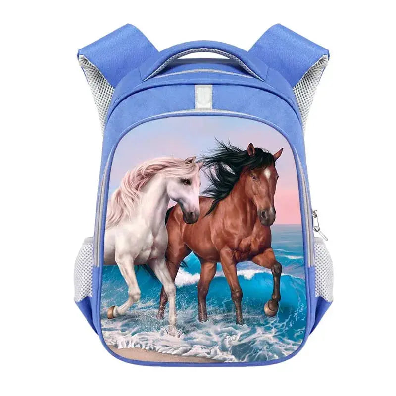 Sac à dos pour adolescents Enfants Cheval Sacs d’école Mignon Sac à dos Garçons Cadeau cartable école Filles Sacs à dos scolaires Enfants - Soldes-ShopOnline