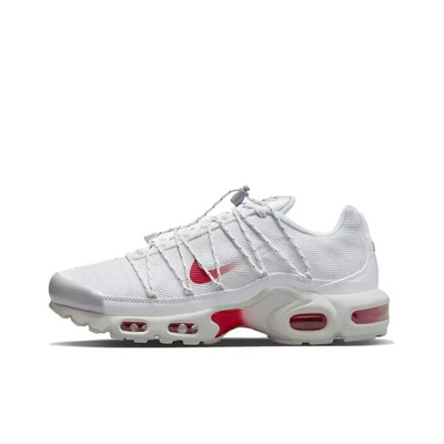 Nike Air Max Plus Utility - Baskets Running Homme Femme - Mesh Respirant & Coussin d'Air - Noir/Blanc FD0670-001 Soldes-ShopOnline