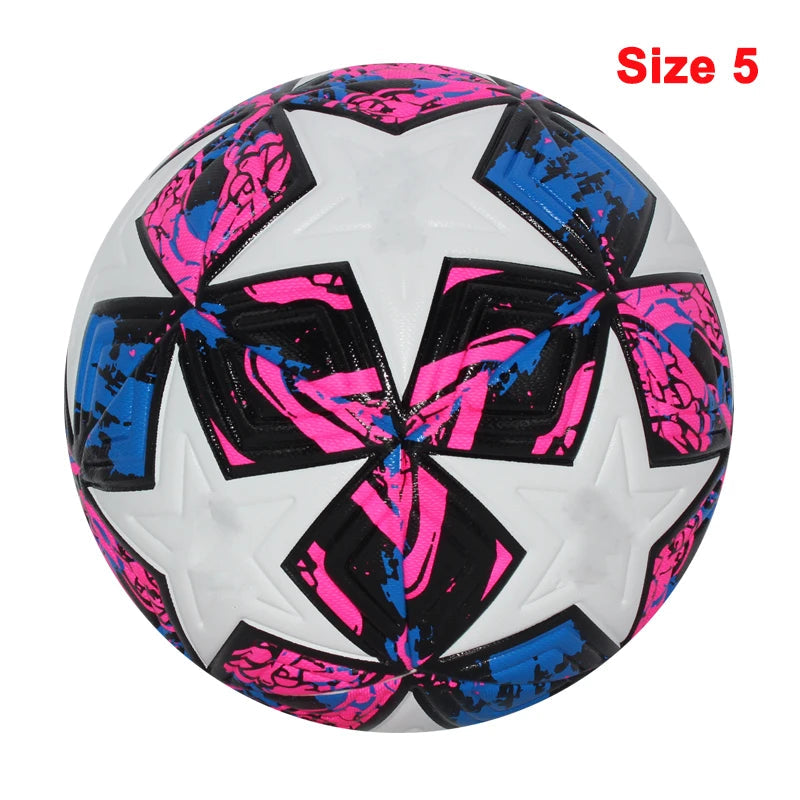 Standard Soccer Ball Professional Outdoors Sports Match Balls Training Seamless Football High Quality PU Material Size 5 Size 4 Soldes-ShopOnline
