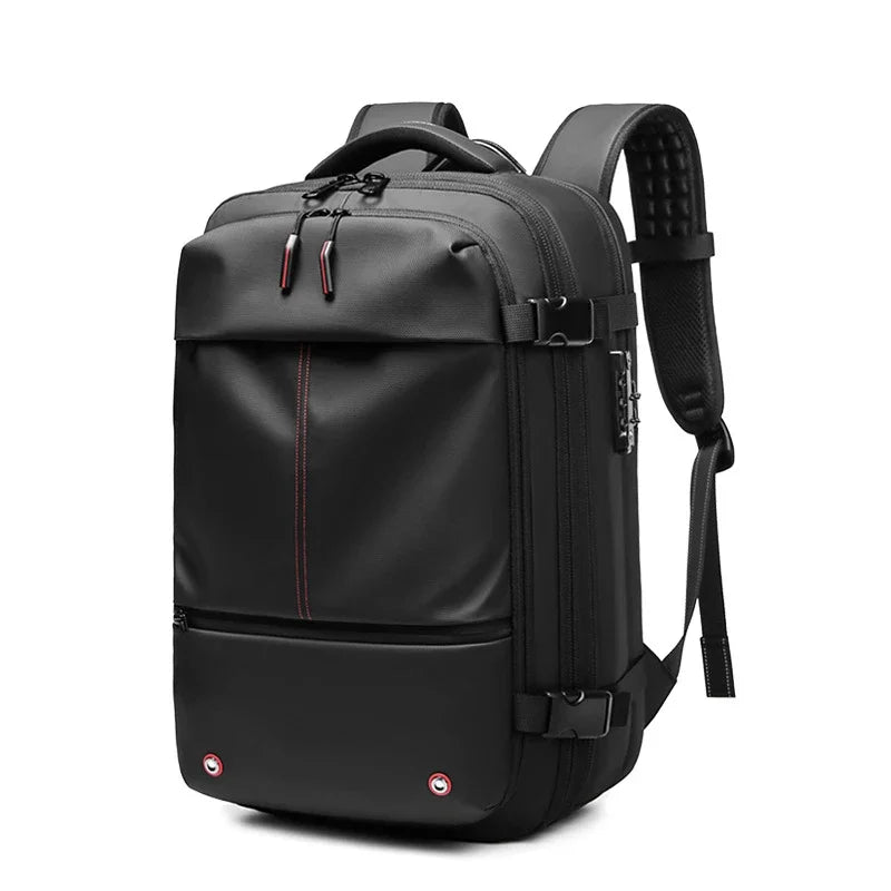 Travel Men 17 inch Laptop Backpack vacuum compression Backpack Business Large Capacity school Backpack expand outdoor backpack Soldes-ShopOnline