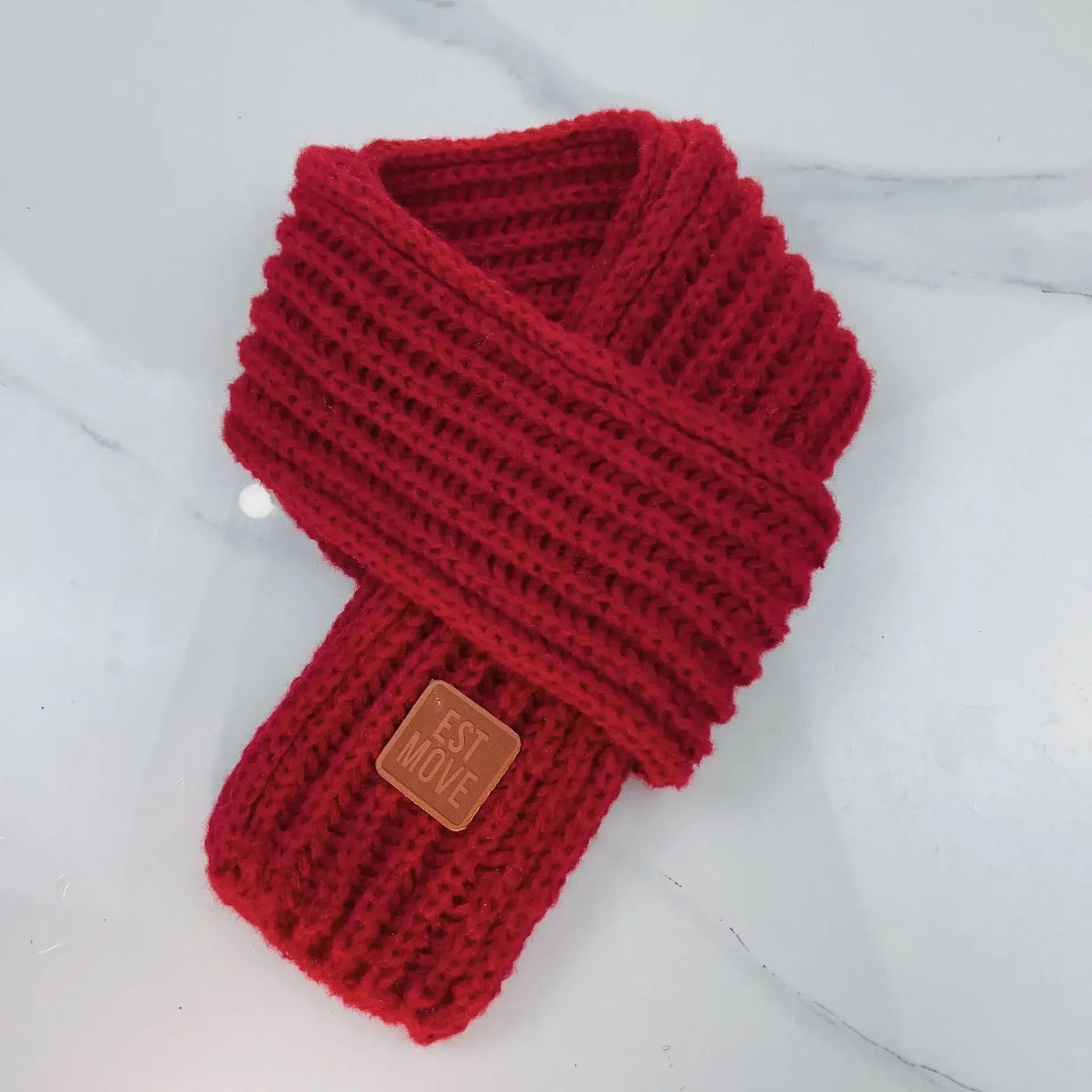Winter Knitted Scarf for Kids Boys Girls Neckerchief Outdoor Keep Warm Neck Warmer Scarf Soft Parent-child Children´s Scarves Soldes-ShopOnline