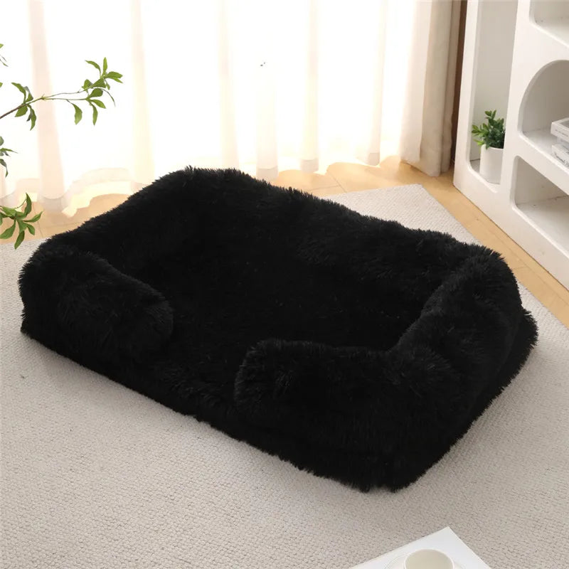 Luxury Winter Warm Large Dog Sofa Bed Dog Kneel Cat Mats House Cushion Pet Sleeping Sofa Beds Mat for Large and Small Dog Soldes-ShopOnline