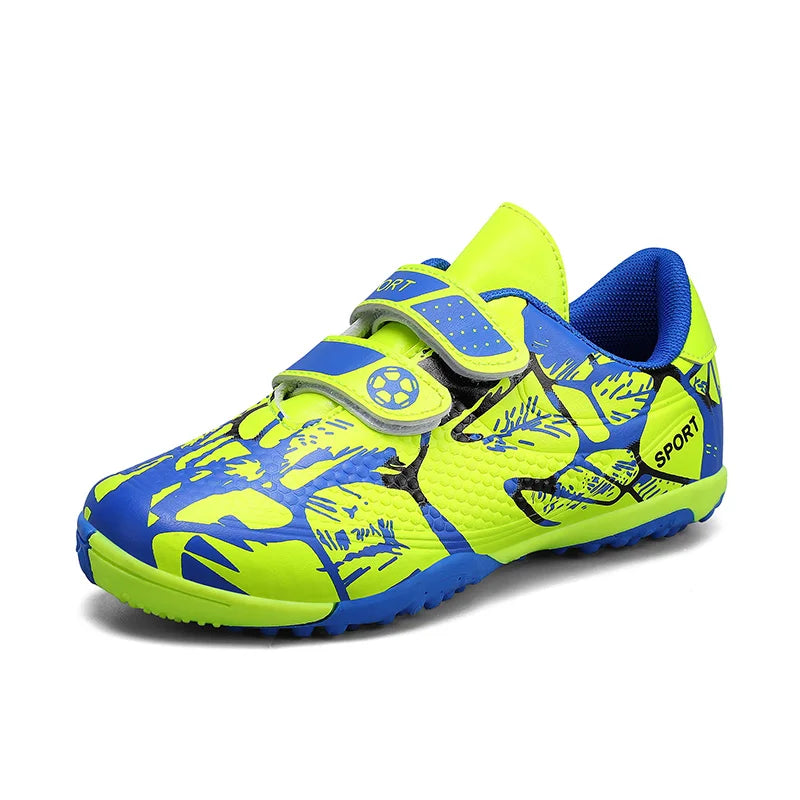 Chaussures Football Enfant Salle – Futsal Antidérapantes, Toutes Saisons Soldes-ShopOnline