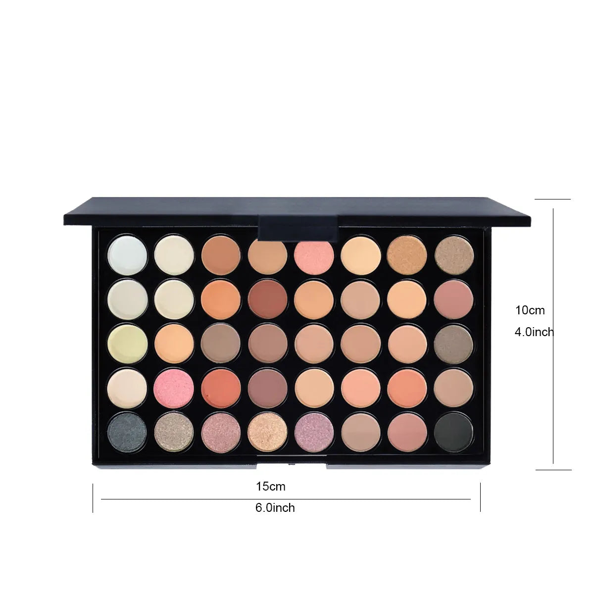 Palette Fards à Paupières POPFEEL 40 Couleurs – Mat & Shimmer, Waterproof, Certifiée CPNP Soldes-ShopOnline