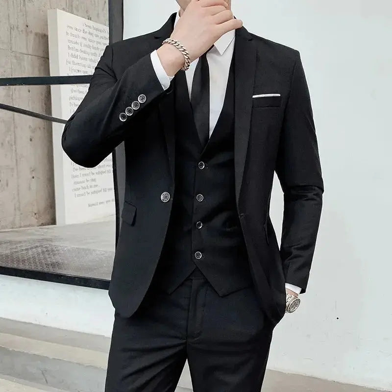 Costard Costume pour Homme 3 Piece mariage classe chic Business Professionnel homme Top Quality à Prix Discount - Soldes-ShopOnline