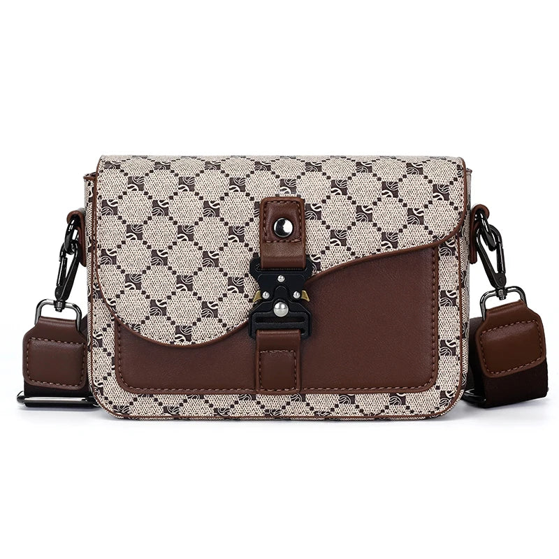 Sac Bandoulière Homme Cuir PU Minimaliste – Business, Trajet Quotidien & Voyage, 21×14×6 cm Soldes-ShopOnline