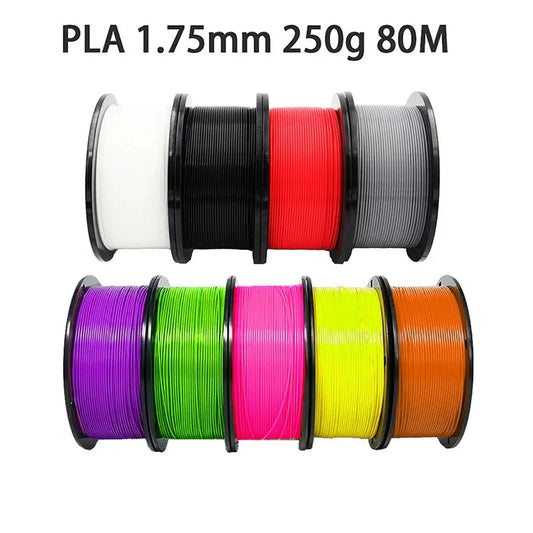 EasyThreed Impression 3D Filament PLA 250g 80M Longueur 1,75mm Diamètre Matériaux de qualité supérieure multi couleurs - Soldes-ShopOnline