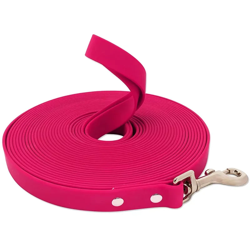 Laisse Longue Chien Imperméable PVC – 3m 5m 10m 15m – Dressage & Jeu Plein Air Soldes-ShopOnline