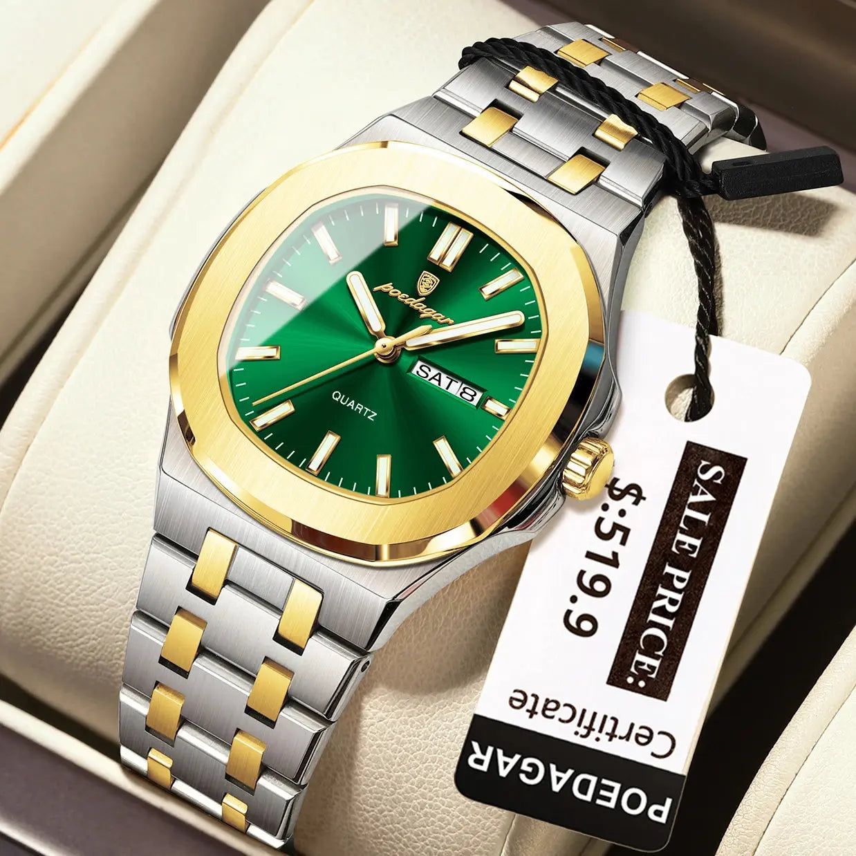 POEDAGAR Top Original Montre pour Femmes Classe Chic Montre de Luxe pour Femme à Prix Discount - Soldes-ShopOnline
