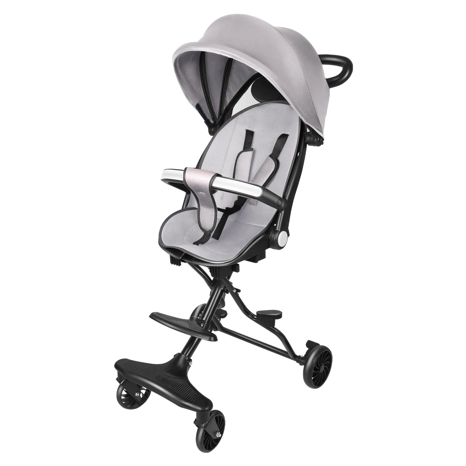 Lightweight Baby Stroller, Travel Stroller, Automatic Folding, Easy to Clamp, Adjustable Backrest to Reclining Position Soldes-ShopOnline
