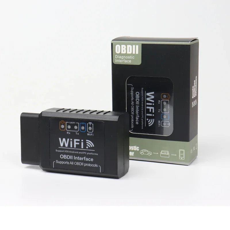 Popular ELM327 WiFi OBD2 Code Reader Scanner V1.5 Car Diagnostic Tools Car Fault Detector For Android/IOS/PC Soldes-ShopOnline