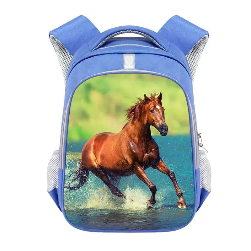 Sac à dos pour adolescents Enfants Cheval Sacs d’école Mignon Sac à dos Garçons Cadeau cartable école Filles Sacs à dos scolaires Enfants - Soldes-ShopOnline