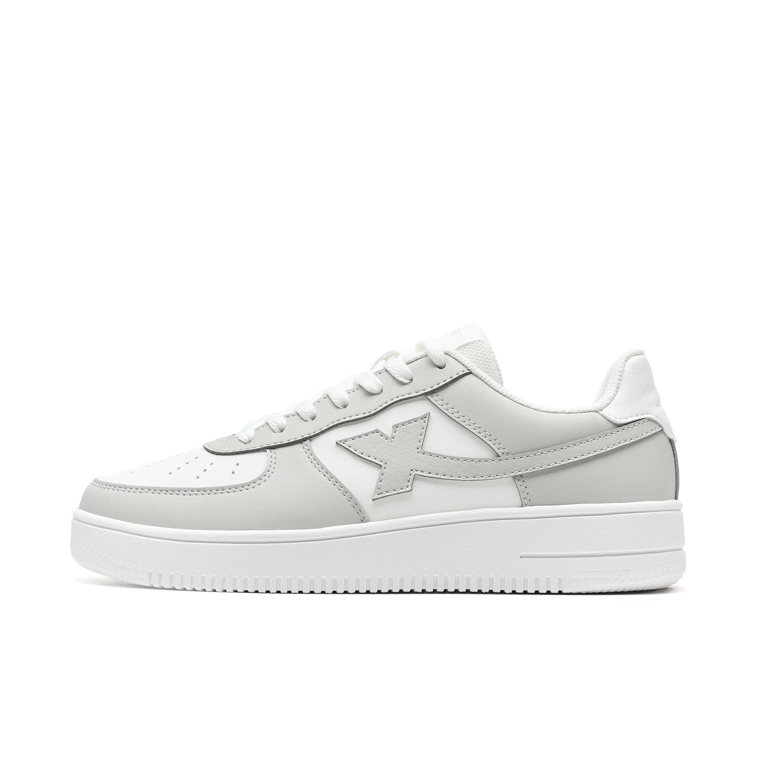 Xtep Skateboarding Shoes For Men Trendy Street Style Fashion Low Top Thick Sole Durability Comfortable Jogging Shoe 874119319851 Soldes-ShopOnline