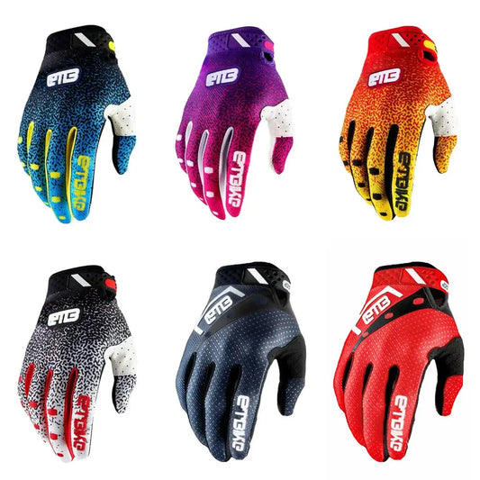 Gants de MotoCross ET VTT, sports de plein air de moto hors route, gants mx atv MTB DH, support d'écran tactile mixte - Soldes-ShopOnline