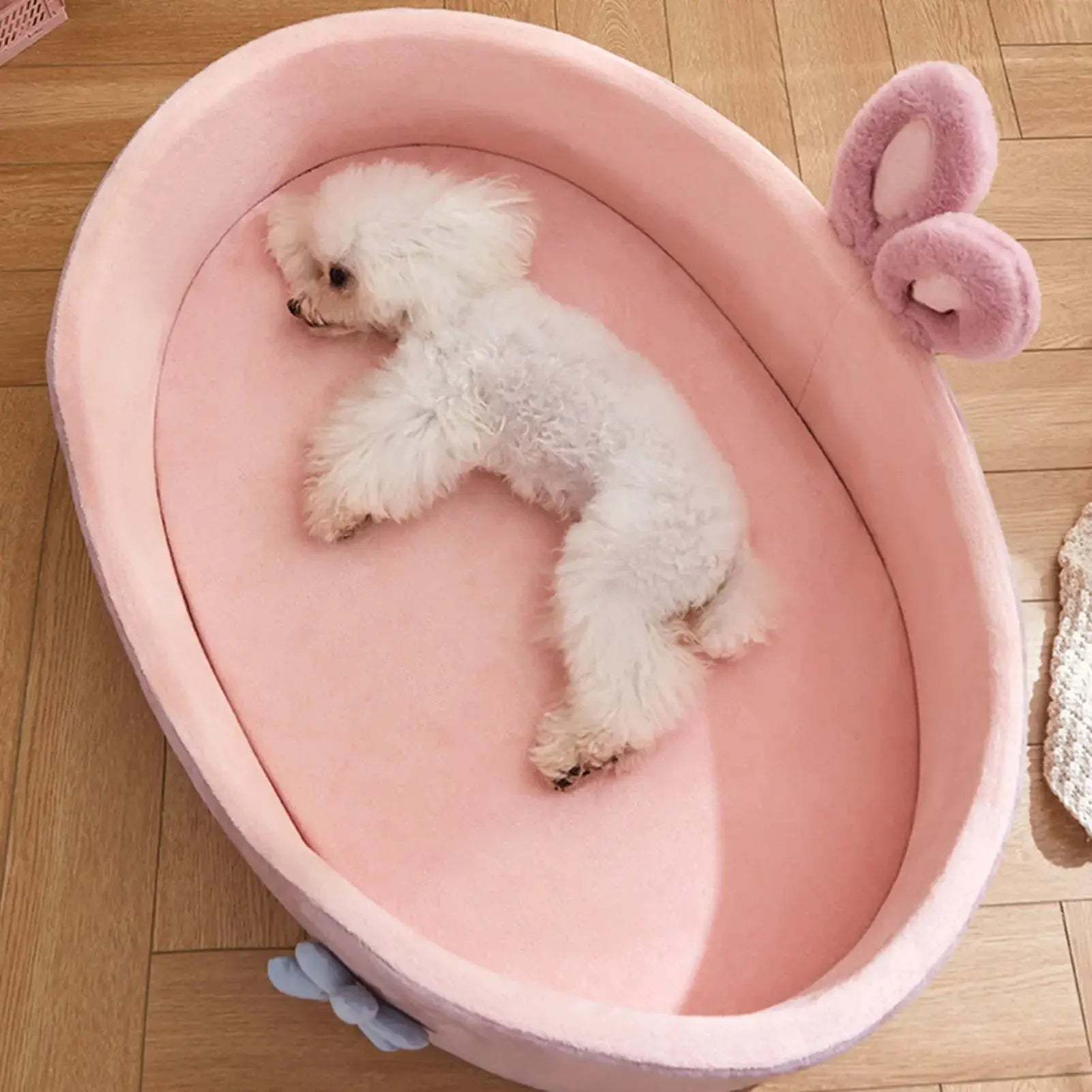Lit doux pour animaux de compagnie détachable lavable Chien dormir Très doux Confortable Chaud Tapis pour chat Quatre saisons Lits détachables pour animaux de compagnie chic Fournitures - Soldes-ShopOnline