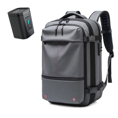 Travel Men 17 inch Laptop Backpack vacuum compression Backpack Business Large Capacity school Backpack expand outdoor backpack Soldes-ShopOnline