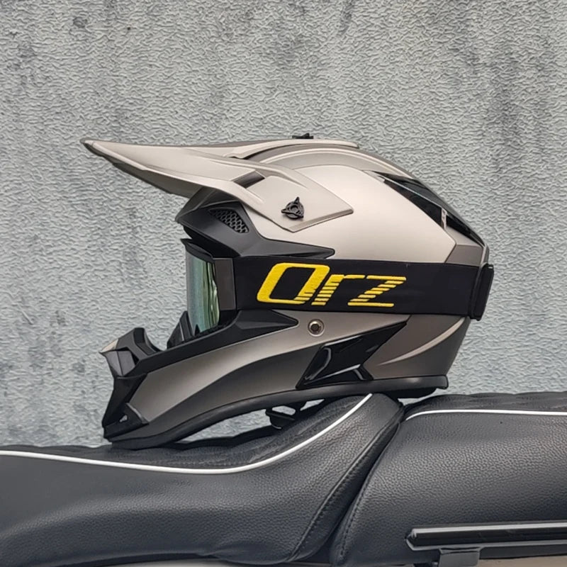 ORZ Professional Racing Motocross Helmet Off Road Helmet Motorcycle Off-Road Cartoon Childrenr ATV Motorcycle MTB Helmet Soldes-ShopOnline
