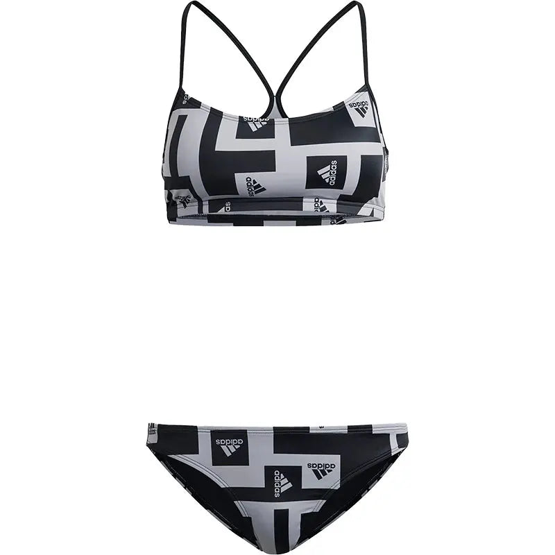 Ensemble Sport Plage Femme Adidas BARS AOP – HD0880 Soldes-ShopOnline