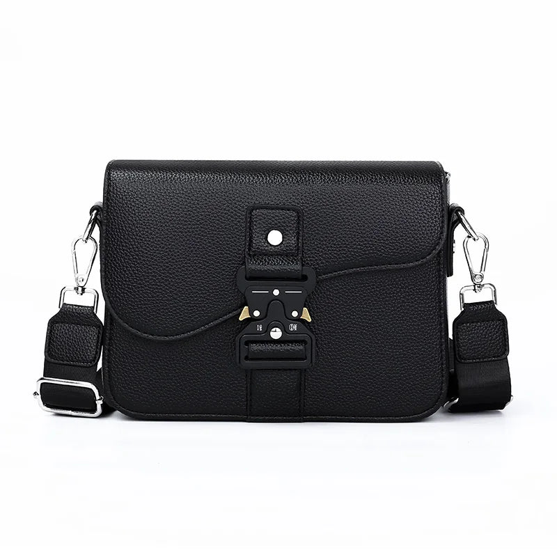 Sac Bandoulière Homme Cuir PU Minimaliste – Business, Trajet Quotidien & Voyage, 21×14×6 cm Soldes-ShopOnline
