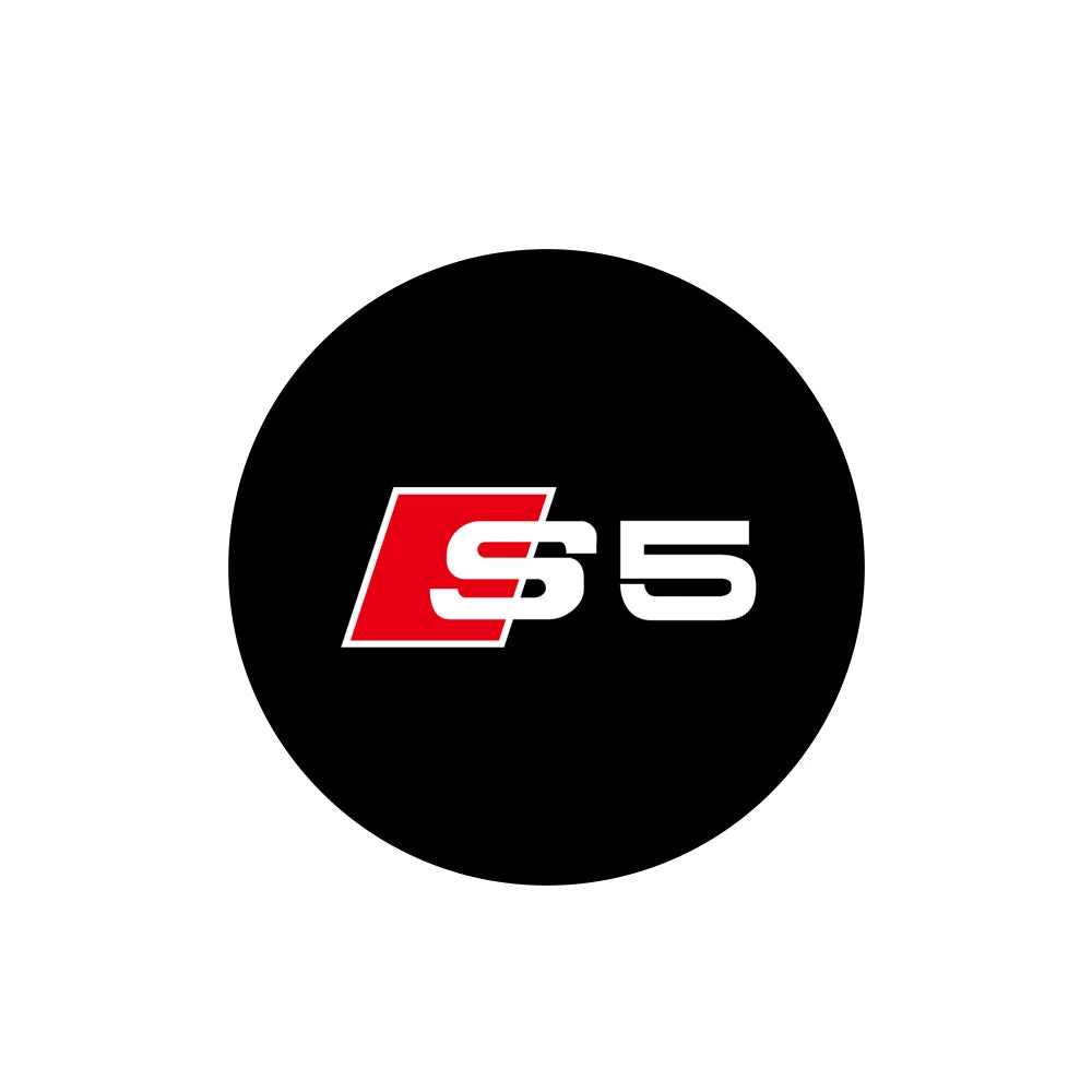 For Audi A4 A3 8V 8P 8L A6 C5 C6 C7 A5 A7 Q3 Q5 Q7 S3 S4 S6 RS Sline Quattro Car HD Projector Lamp LED Auto Door Welcome Light Soldes-ShopOnline